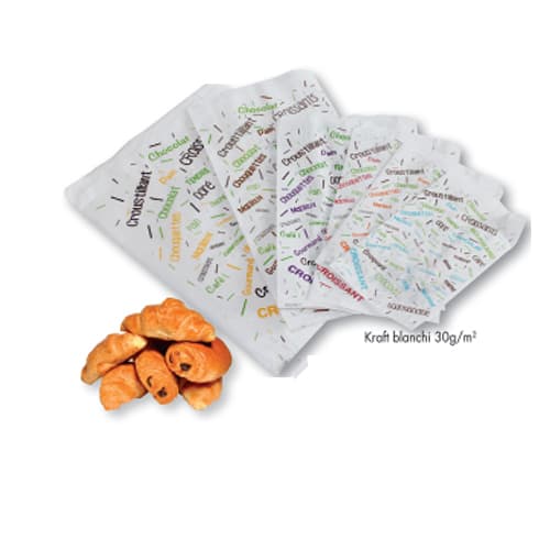 1000 SACS A CROISSANTS IMPRESSION PASSE PARTOUT