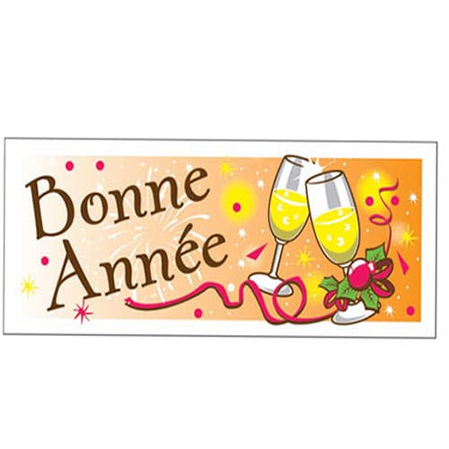 RECTANGLE \"BONNE ANNÉE\"
