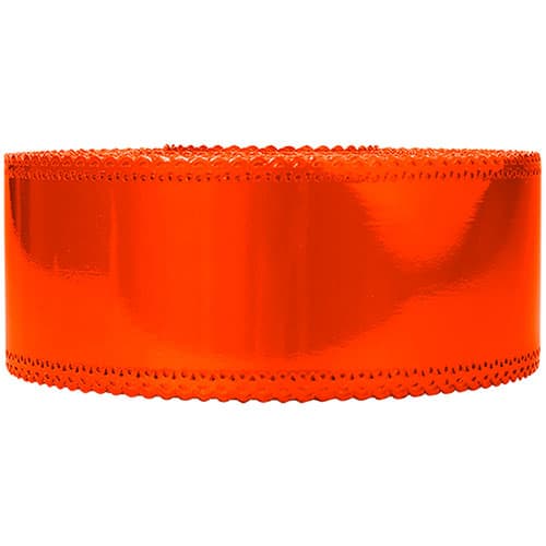 RUBAN CHARLOTTE DENTELLE- ORANGE