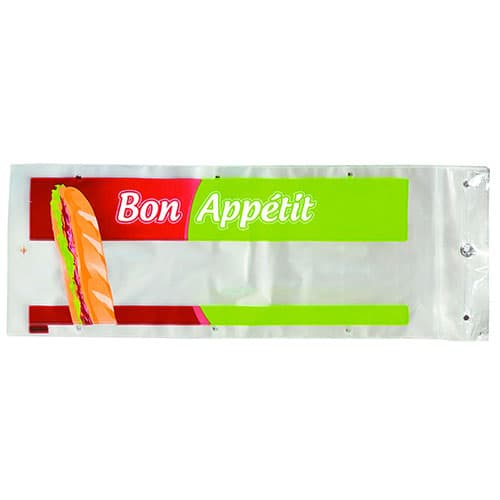 500 SACS SANDWICHS POLYPROPYLENE