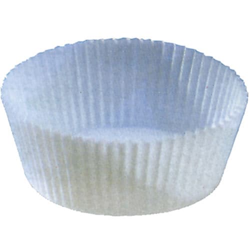 1000 CAISSETTES BLANCHES RONDES