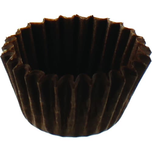 1000 CAISSETTES PAPIER CRISTAL BRUN
