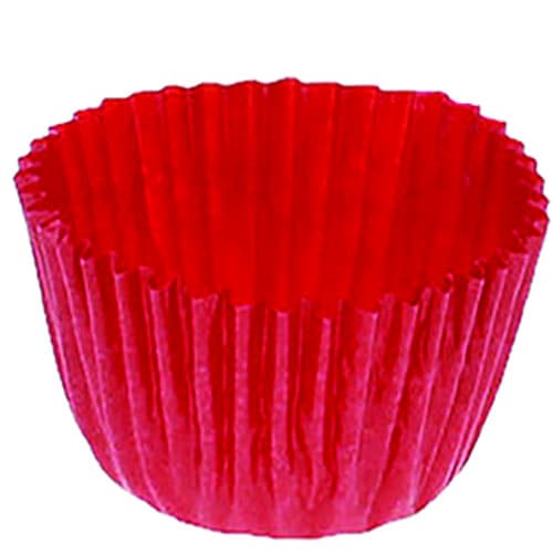 1000 CAISSETTES PAPIER CRISTAL ROUGE