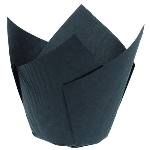 200 CAISSETTES PAPIER TULICUP NOIRE