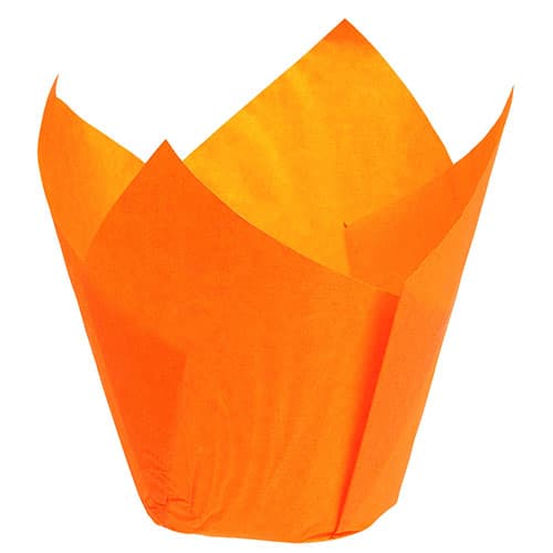200 CAISSETTES PAPIER TULICUP ORANGE