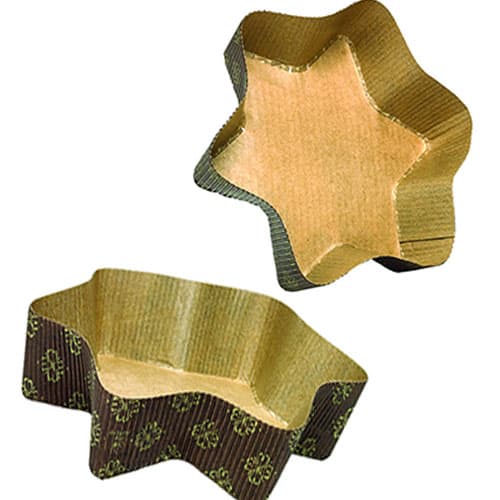 100 MOULES PAPIER ETOILE