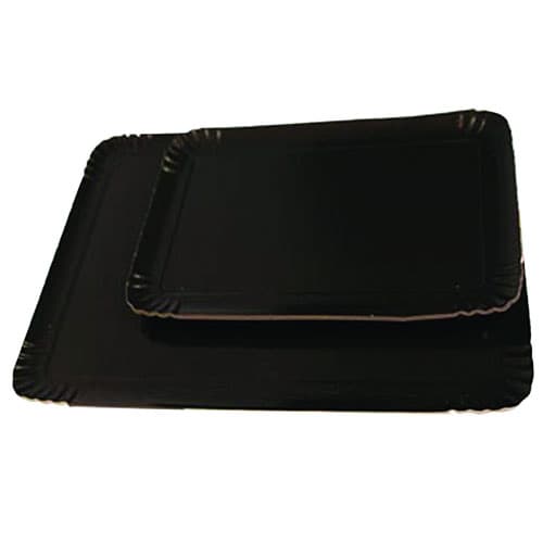 25 PLATEAUX TRAITEUR NOIR VERSO OR