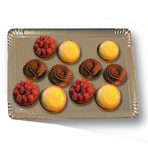 25 OU 50 PLATEAUX TRAITEUR OR