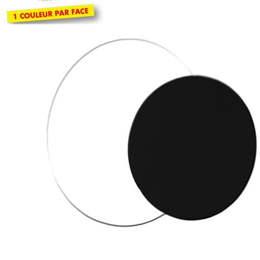 100 RONDS  BLANC/NOIR