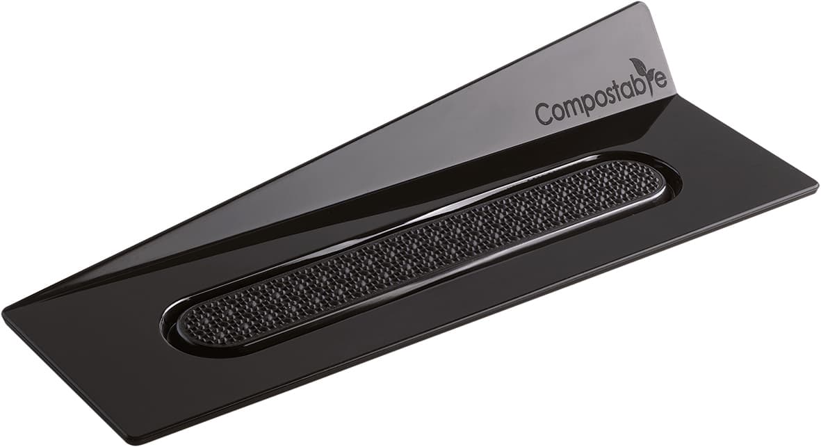 LANGUETTE RECTANGLE- 140X40 MM - GAMME COMPOSTABLE