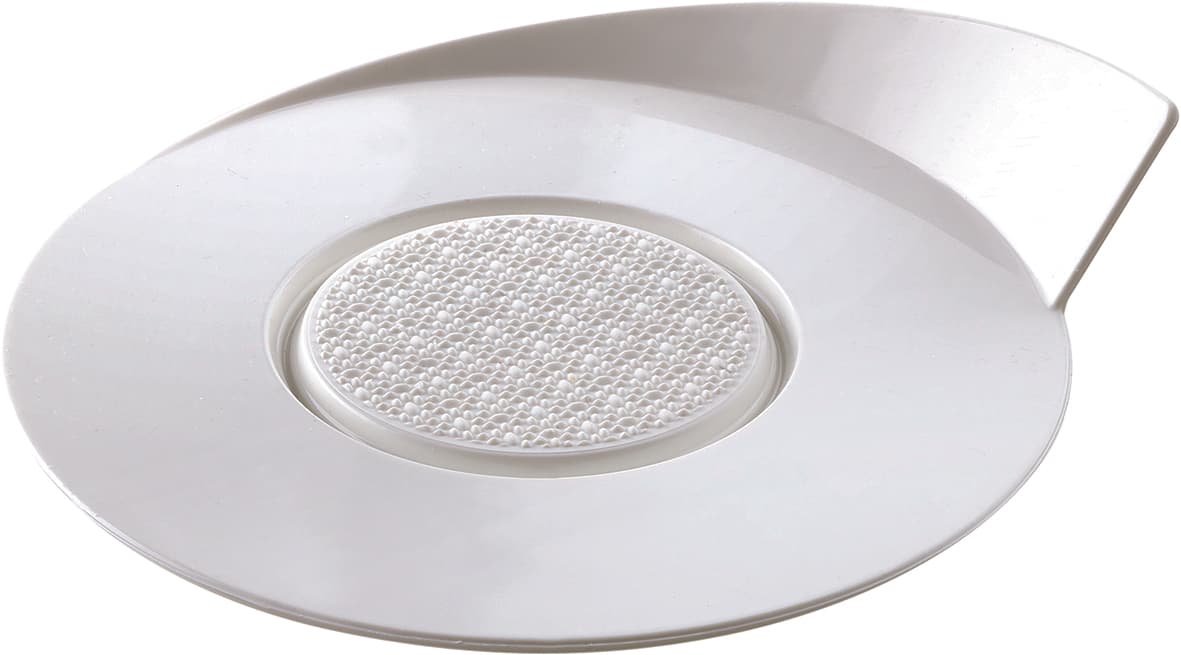 LANGUETTE RONDE BLANCHE - Ø 86 MM - GAMME RECYCLABLE