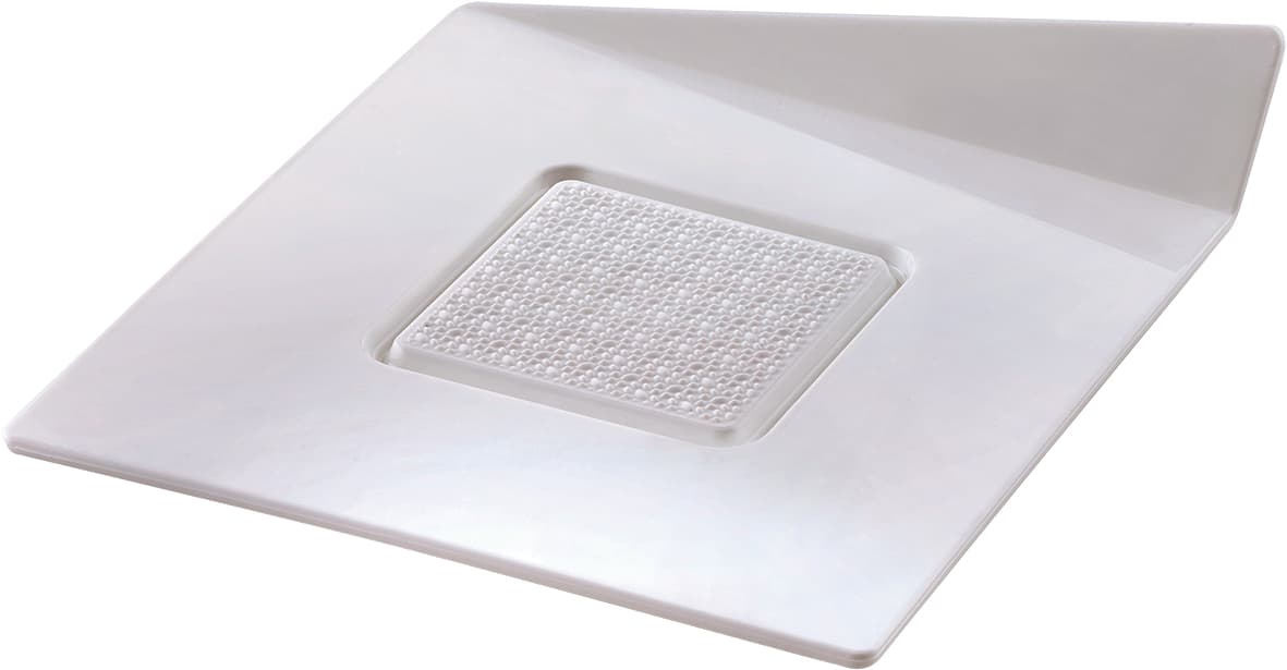 LANGUETTE CARREE BLANCHE - 83X83 MM - GAMME RECYCLABLE
