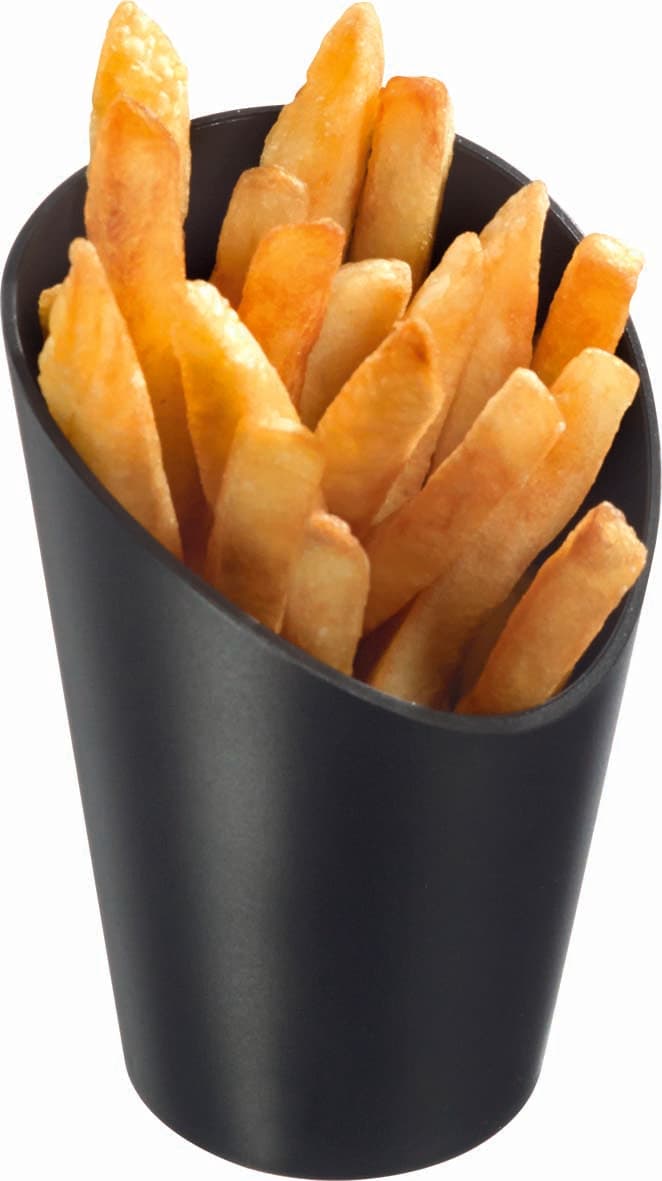 10 BARQUETTES A FRITES EN PP EPAIS