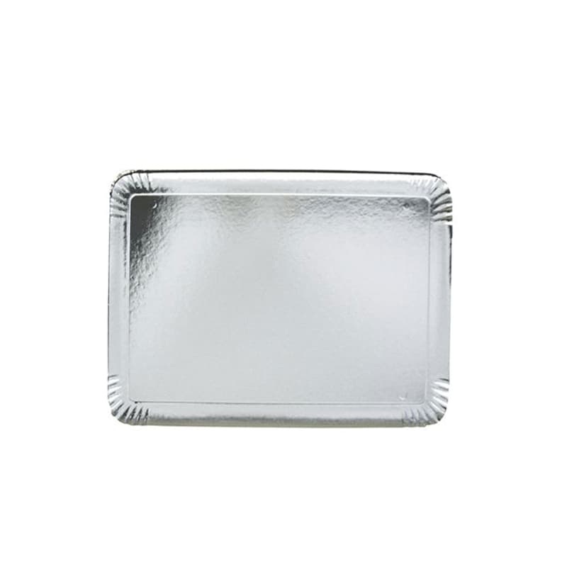 25 PLATEAUX TRAITEUR ARGENT