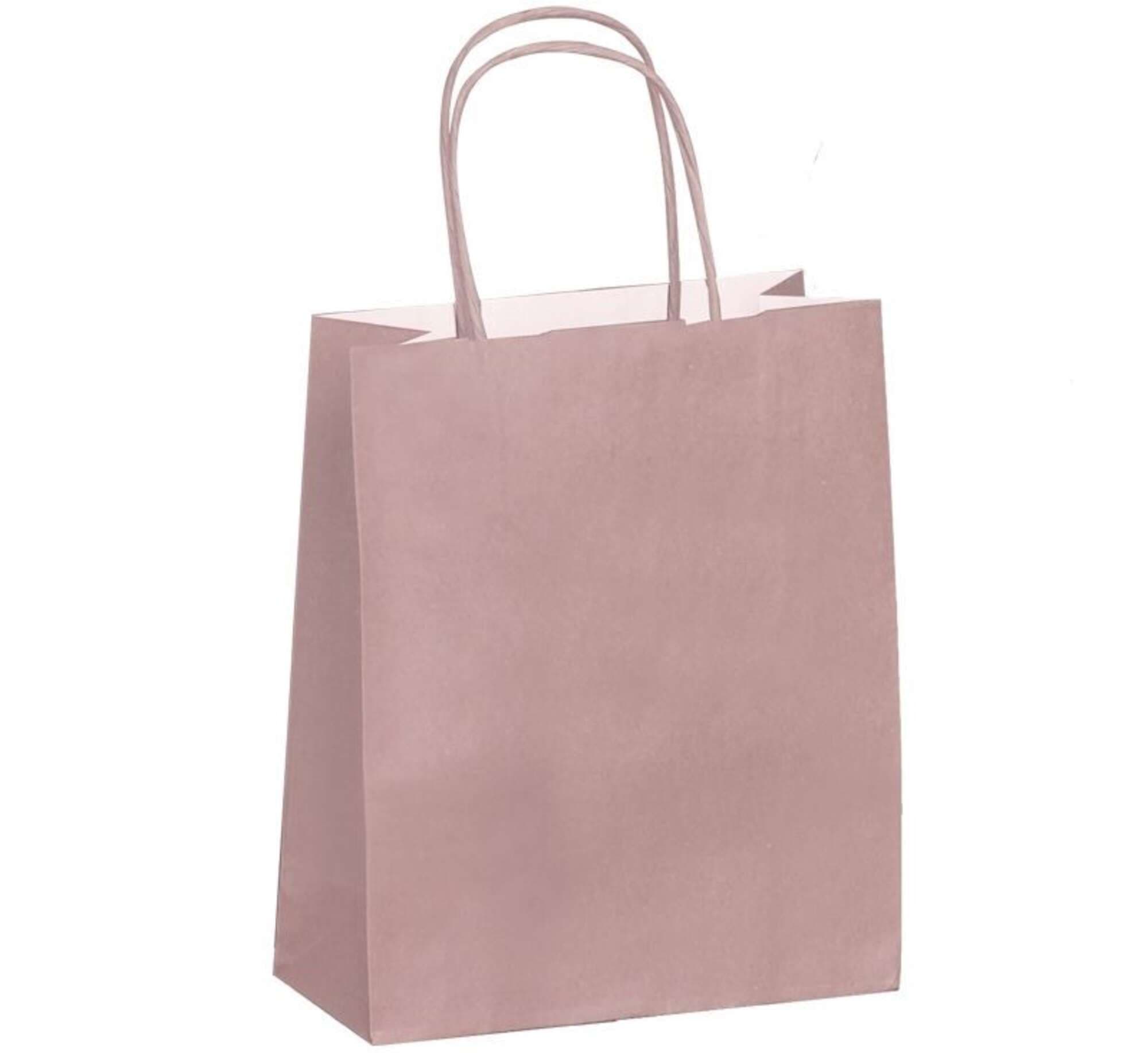50 SACS CABA KRAFT ROSE POUDRE