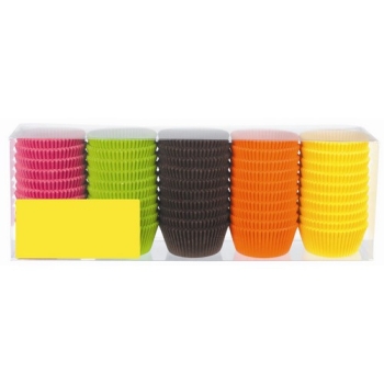 1000 CAISSETTES PAPIER COULEUR ASSORTIES