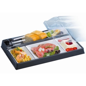 KIT PLATEAU REPAS 5 COMPARTIMENTS