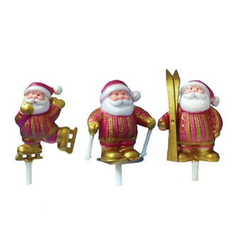 PERE NOEL SUR SKIS