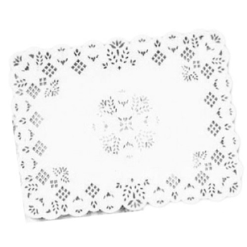 DENTELLE RECTANGLE INGRAISSABLE 