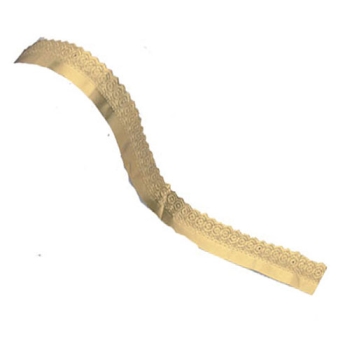 BANDE DENTELLE OR