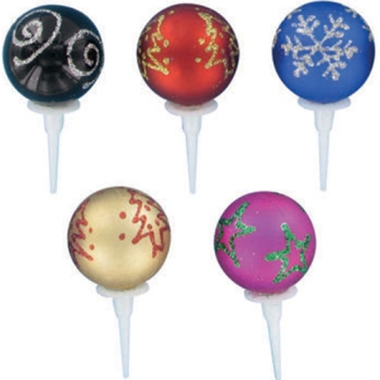 BOULES DE NOEL DECOREES