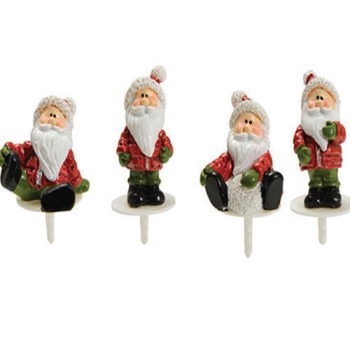 PERE NOEL DOUDOUNE EN RESINE