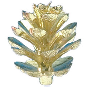 POMME DE PIN OR