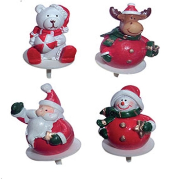 COMPAGNON DE NOEL EN RESINE