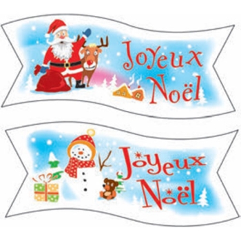 MINI BANDEROLE "JOYEUX NOEL"