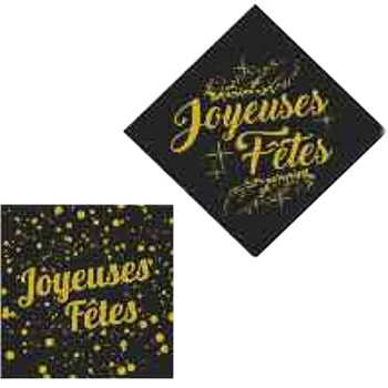 CARRE JOYEUSES FETES AZYME