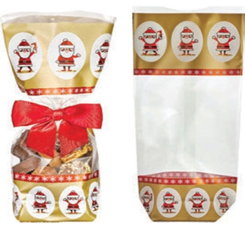 SAC FOND CARTON ''NOEL DORE''
