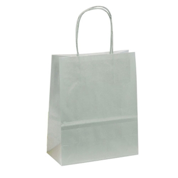 SAC CABAS KRAFT  ARGENT