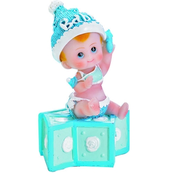 BEBE SUR CUBE BLEU
