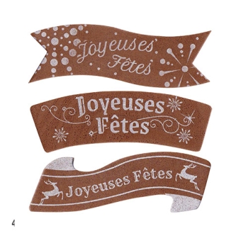 BANDEROLLE AZYME JOYEUSES FETES