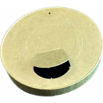 50 COUVERCLES KRAFT POUR GOBELETS REFERENCE GOB31 A GOB34