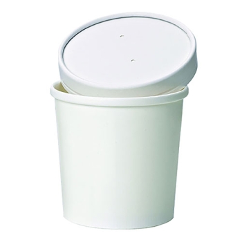 500 GOBELETS CARTON A SOUPE COUVERCLES VENDUS SEPAREMENT