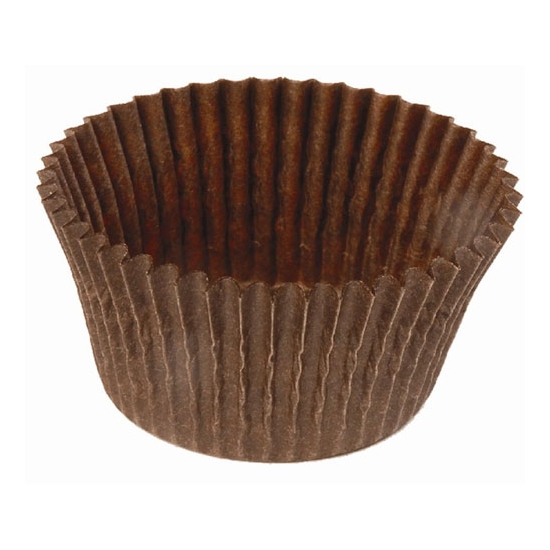 1000 CAISSETTES FOND BRUN RONDE