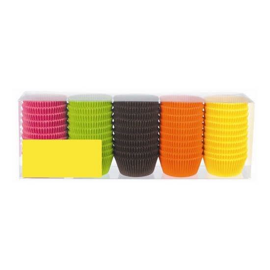 1000 CAISSETTES PAPIER COULEUR ASSORTIES