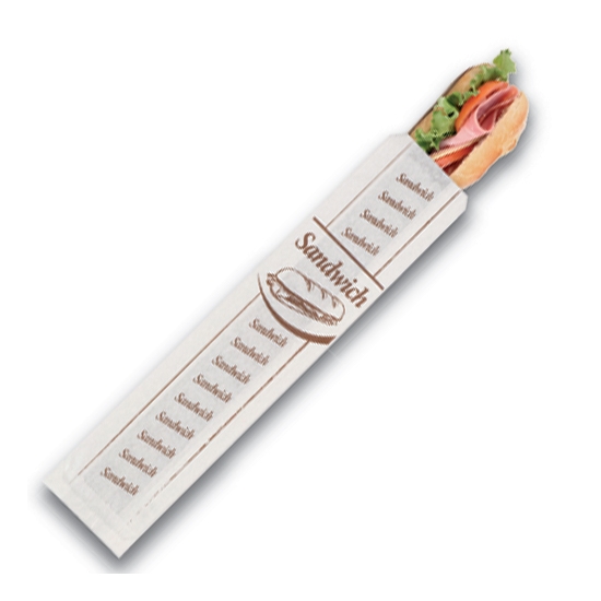 SACS SANDWICHS KRAFT BLANCHI