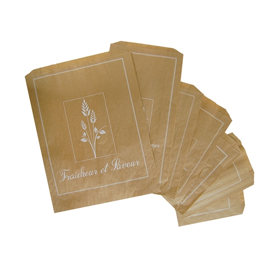 1000 SACS CROISSANTS KRAFT BRUN