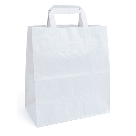 250 SACS CABAS KRAFT BLANC