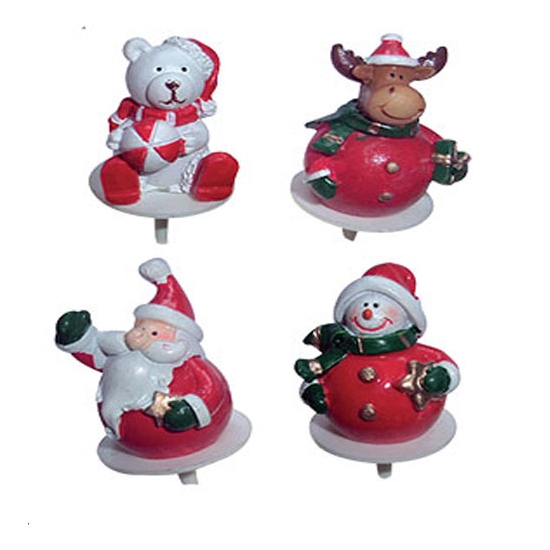 COMPAGNON DE NOEL EN RESINE