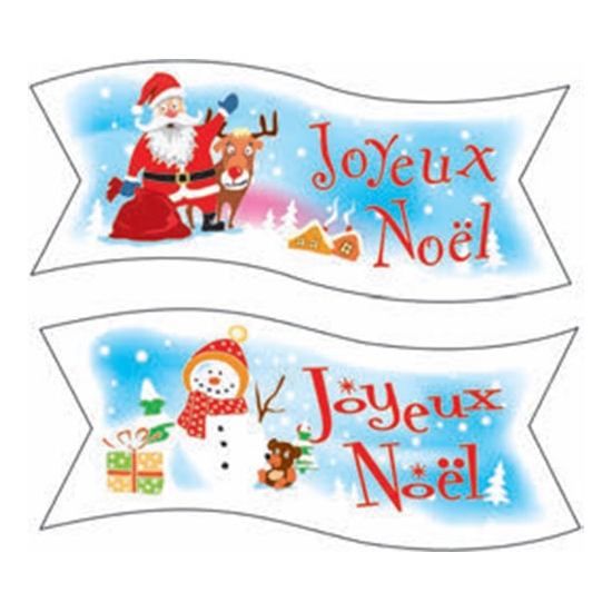 MINI BANDEROLE "JOYEUX NOEL"