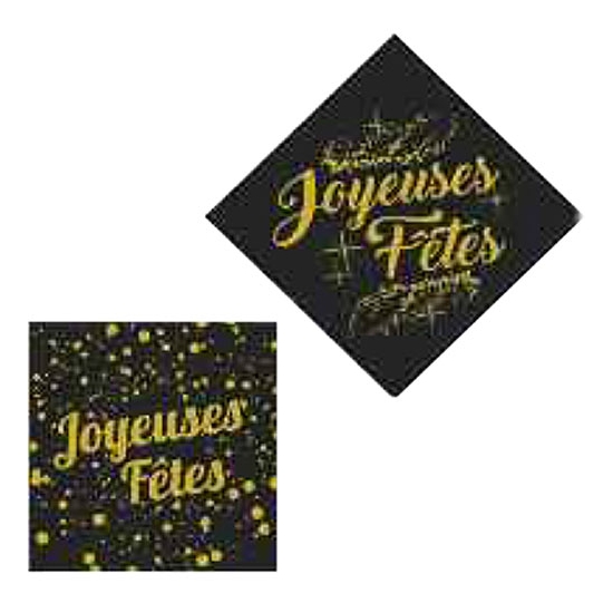 CARRE JOYEUSES FETES AZYME