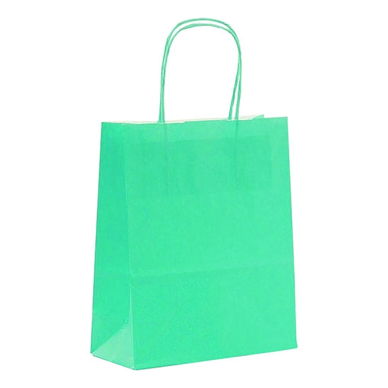 50 SACS CABA KRAFT TURQUOISE