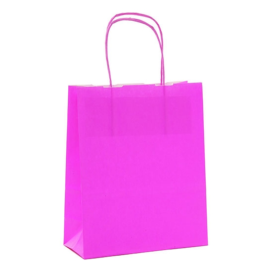 SAC CABA KRAFT FUSCHIA