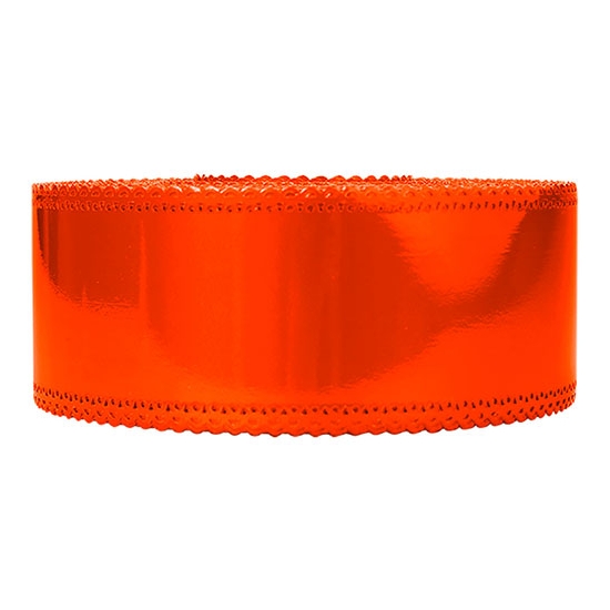 RUBAN CHARLOTTE DENTELLE- ORANGE