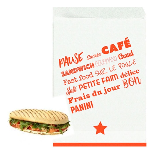 1000 SACS INGRAISSABLE KRAFT BLANC