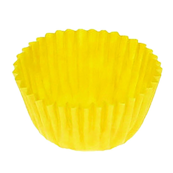 1000 CAISSETTES PAPIER CRISTAL JAUNE