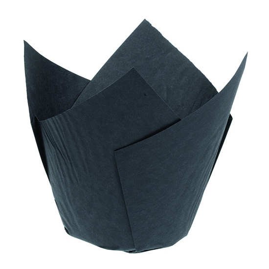 200 CAISSETTES PAPIER TULICUP NOIRE